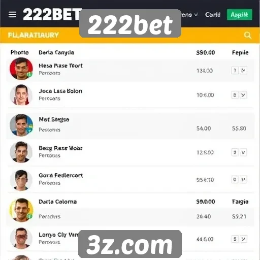 Perfil de usuários frequentes no 222bet